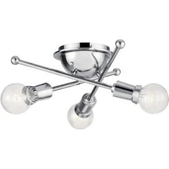 Armstrong 3 Light 15.00 Inch Flush Mount