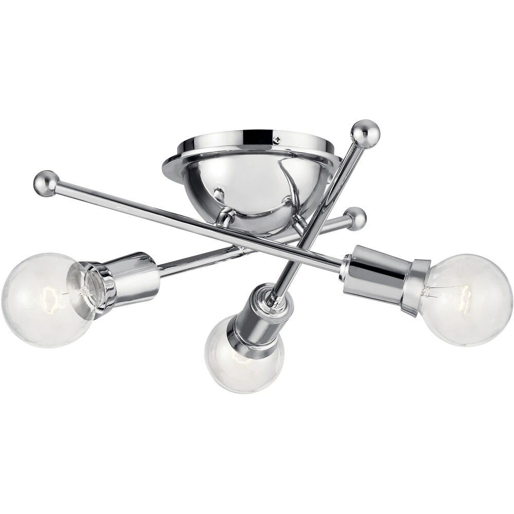 Armstrong 3 Light 15.00 Inch Flush Mount 1 Armstrong 3 Light 15.00 Inch Flush Mount