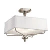 Arlo 3 Light 15.00 Inch Semi-Flush Mount
