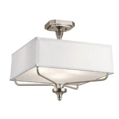 Arlo 3 Light 15.00 Inch Semi-Flush Mount