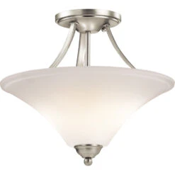 Keiran 2 Light 15.00 Inch Semi-Flush Mount