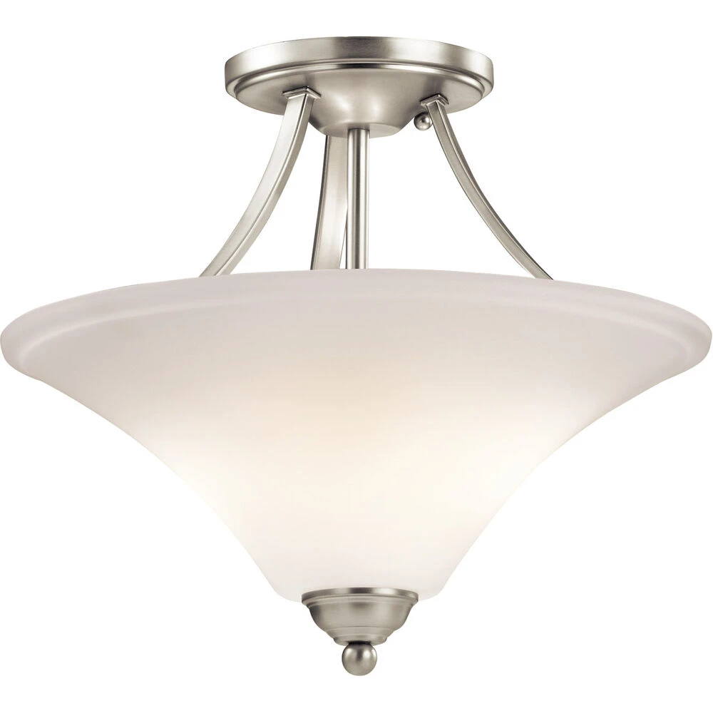Keiran 2 Light 15.00 Inch Semi-Flush Mount 1 Keiran 2 Light 15.00 Inch Semi-Flush Mount