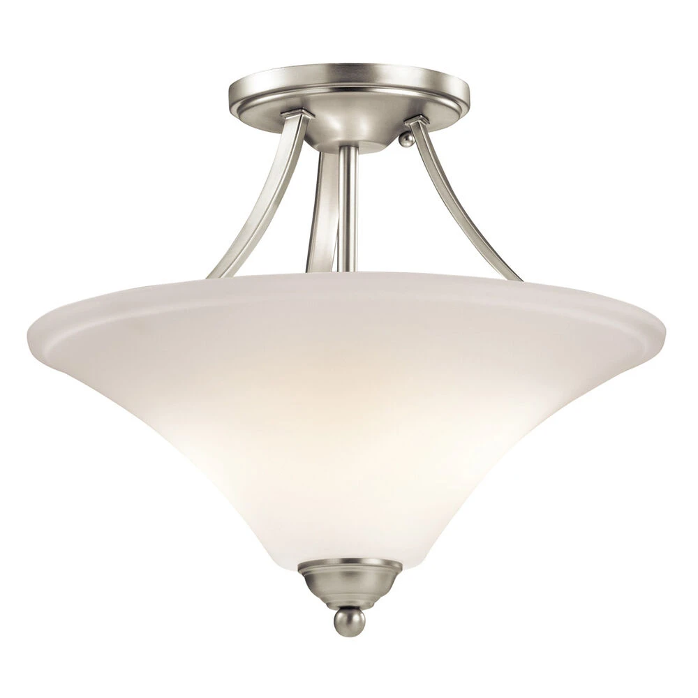 Keiran 2 Light 15.00 Inch Semi-Flush Mount 2 Keiran 2 Light 15.00 Inch Semi-Flush Mount - Image 2