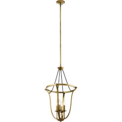 Thisbe 4 Light 17.50 Inch Foyer Pendant