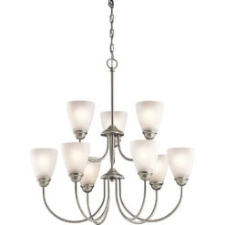 Jolie 9 Light 28.00 Inch Chandelier