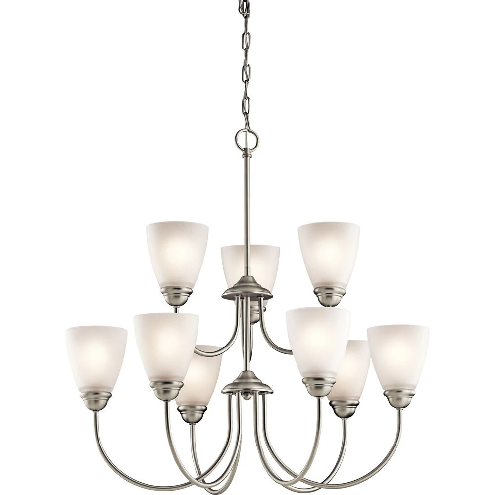 Jolie 9 Light 28.00 Inch Chandelier 1 Jolie 9 Light 28.00 Inch Chandelier