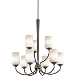 Aubrey 9 Light 28.75 Inch Chandelier