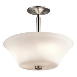 Aubrey 3 Light 15.00 Inch Semi-Flush Mount