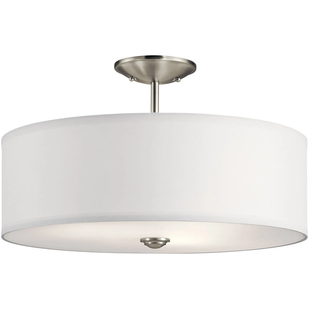 Shailene 3 Light 18.00 Inch Semi-Flush Mount 1 Shailene 3 Light 18.00 Inch Semi-Flush Mount