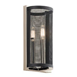 Titus 1 Light 6 Inch Polished Nickel Wall Sconce Wall Light