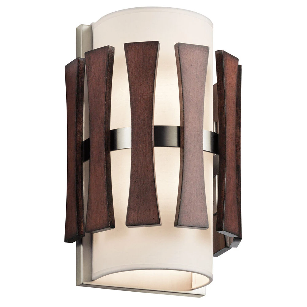 Cirus 2 Light 8 Inch Auburn Stained Wall Sconce Wall Light 1 Cirus 2 Light 8 Inch Auburn Stained Wall Sconce Wall Light