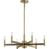 Erzo 6 Light 26.00 Inch Chandelier
