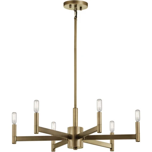 Erzo 6 Light 26.00 Inch Chandelier