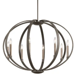 Elata 8 Light 36.00 Inch Chandelier