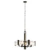Aberdeen 6 Light 28 Inch Olde Bronze Chandelier 1 Tier Medium Ceiling Light, 1 Tier Medium