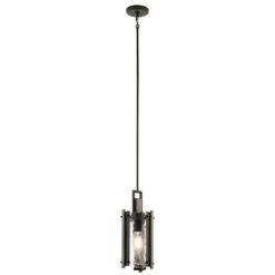 Aberdeen 1 Light 7 Inch Olde Bronze Mini Pendant Ceiling Light