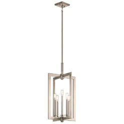 Cullen 5 Light 14 Inch Classic Pewter Large Foyer Pendants Ceiling Light, Large