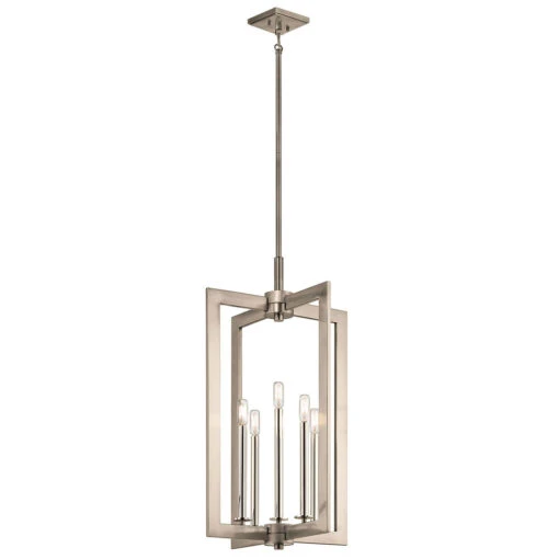 Cullen 5 Light 18 Inch Classic Pewter Foyer Pendant Ceiling Light
