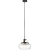 Davenport 1 Light 12 Inch Olde Bronze Pendant/Semi Flush Ceiling Light