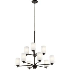 Joelson 9 Light 32.00 Inch Chandelier