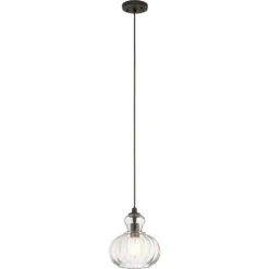 Riviera 1 Light 8.75 Inch Mini Pendant