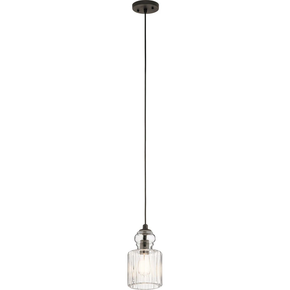 Riviera 1 Light 5.75 Inch Mini Pendant 1 Riviera 1 Light 5.75 Inch Mini Pendant