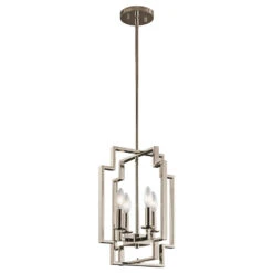 Downtown Deco 4 Light 12.00 Inch Foyer Pendant