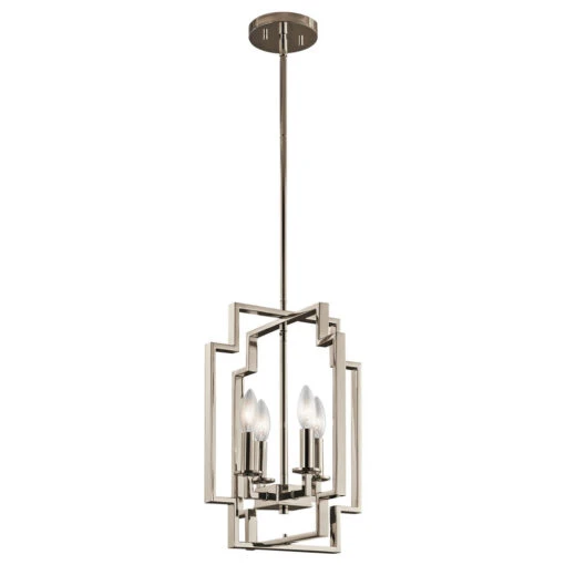 Downtown Deco 4 Light 12.00 Inch Foyer Pendant
