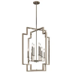 Downtown Deco 8 Light 24.00 Inch Chandelier