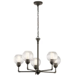 Niles 5 Light 26.00 Inch Chandelier