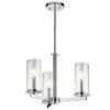 Crosby 3 Light 18.00 Inch Chandelier