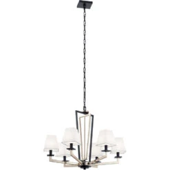 Dancar 6 Light 28.00 Inch Chandelier