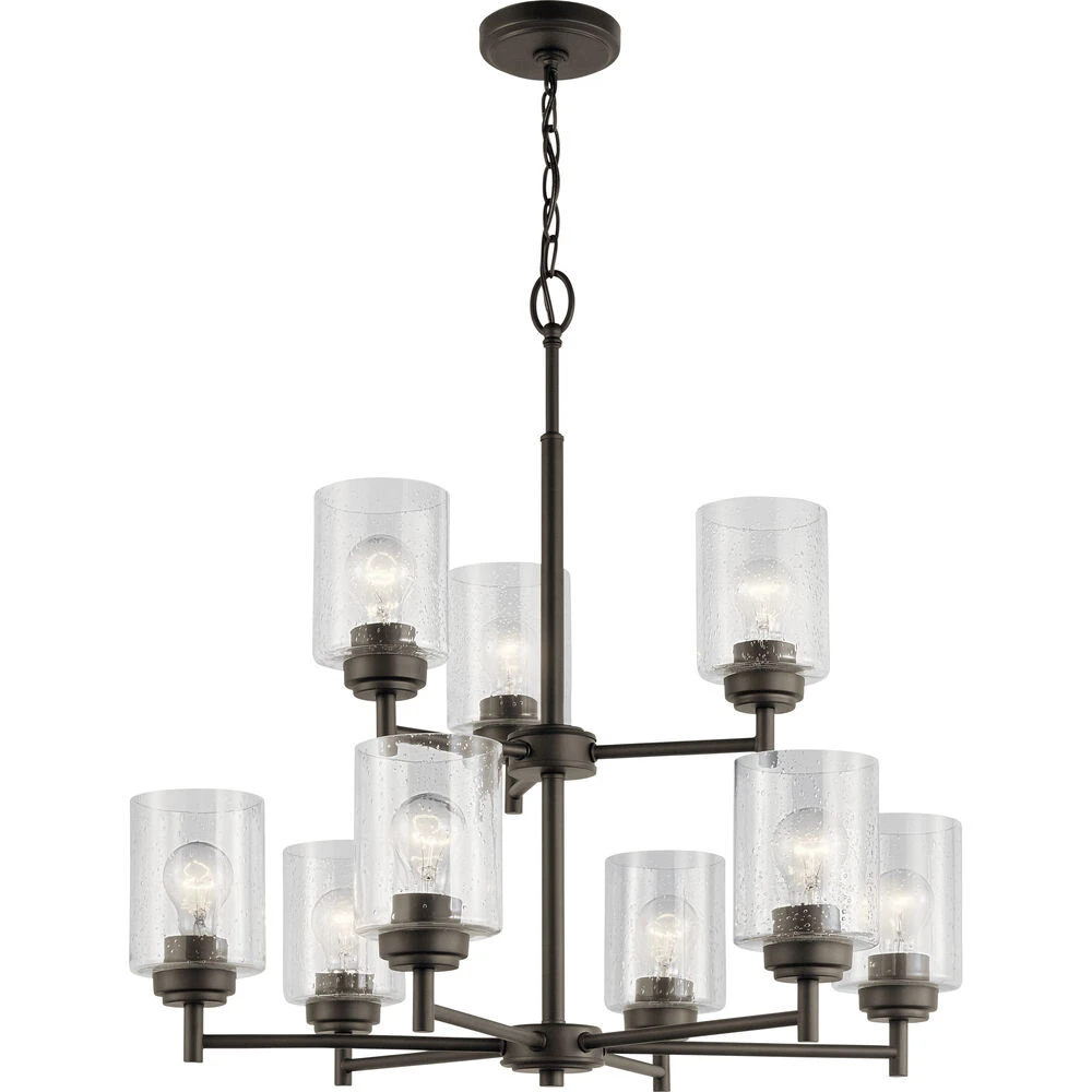 Winslow 9 Light 27.00 Inch Chandelier 1 Winslow 9 Light 27.00 Inch Chandelier