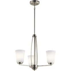 Tao 3 Light 21.75 Inch Chandelier