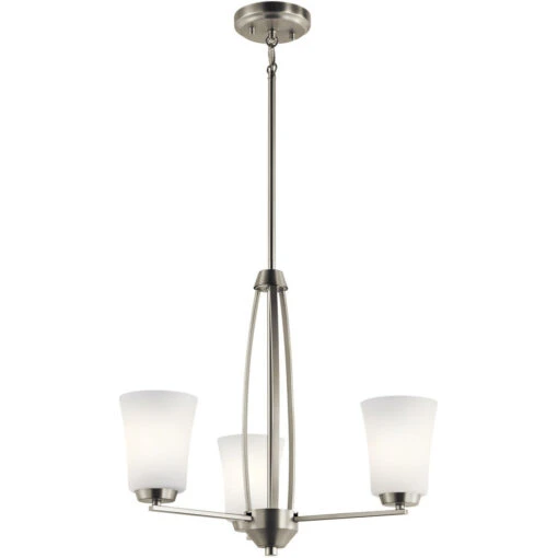 Tao 3 Light 21.75 Inch Chandelier