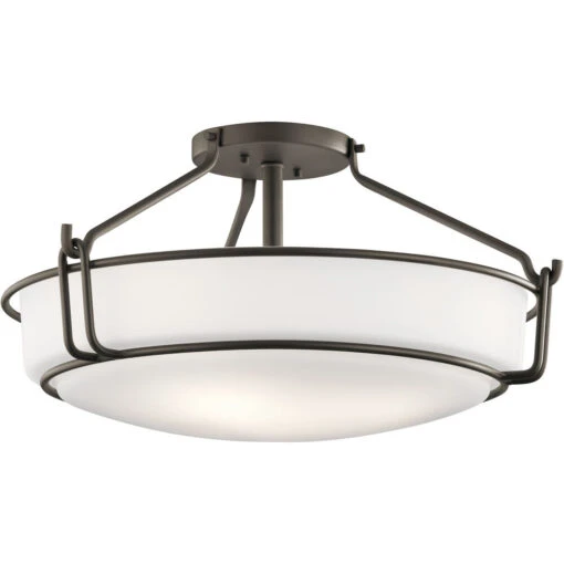 Alkire 4 Light 22.00 Inch Semi-Flush Mount