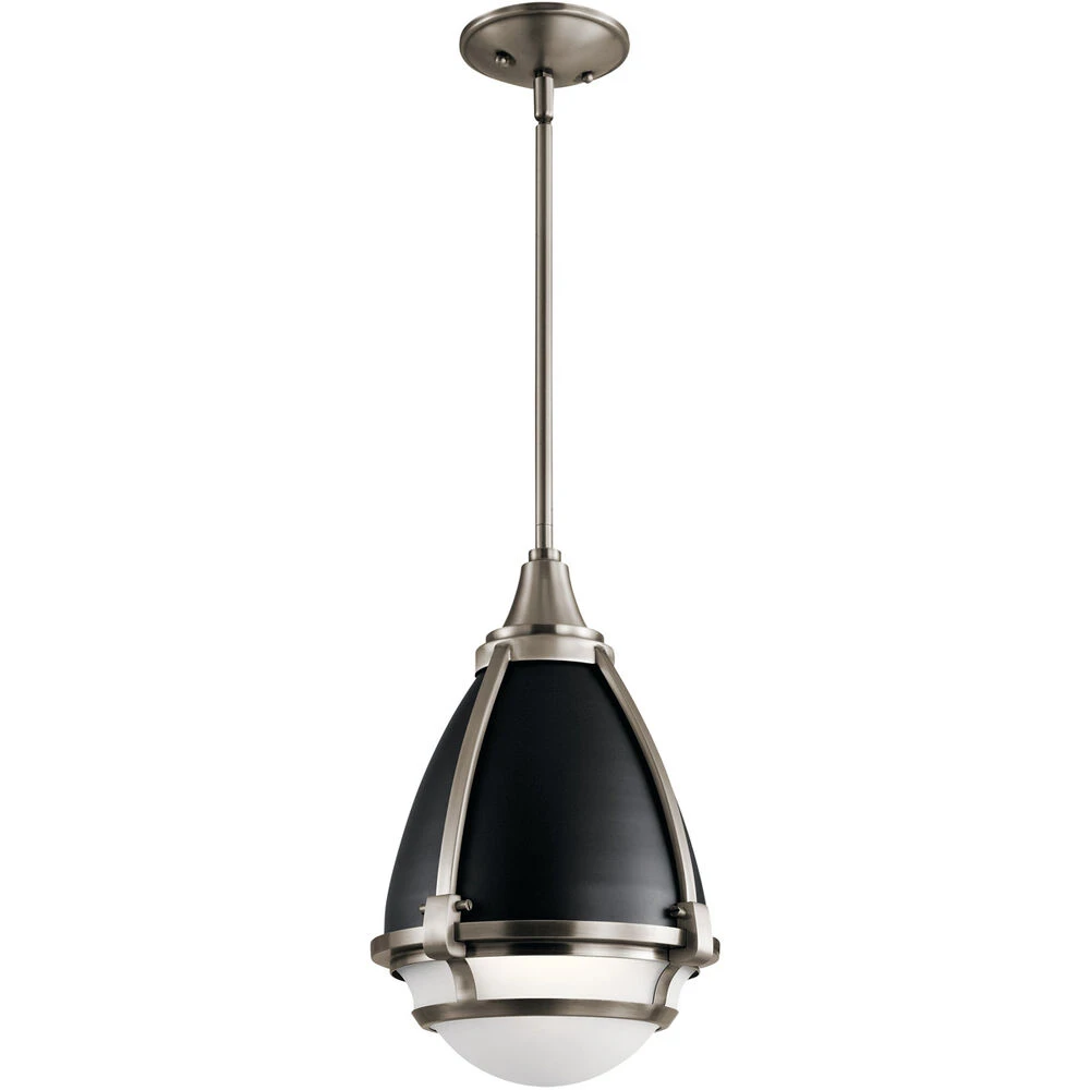 Ayra 1 Light 10 Inch Classic Pewter Pendant Ceiling Light 2 Ayra 1 Light 10 Inch Classic Pewter Pendant Ceiling Light - Image 2