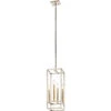 Finet 4 Light 9 Inch Polished Nickel Foyer Pendant Ceiling Light