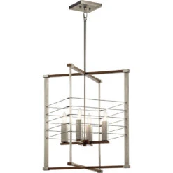 Lente 4 Light 16.75 Inch Foyer Pendant