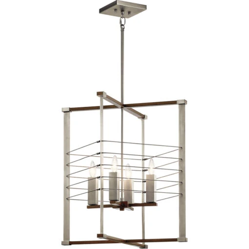 Lente 4 Light 16.75 Inch Foyer Pendant