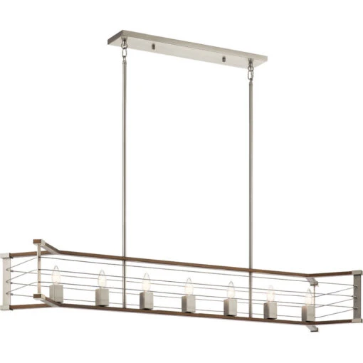 Lente 7 Light 13.00 Inch Chandelier