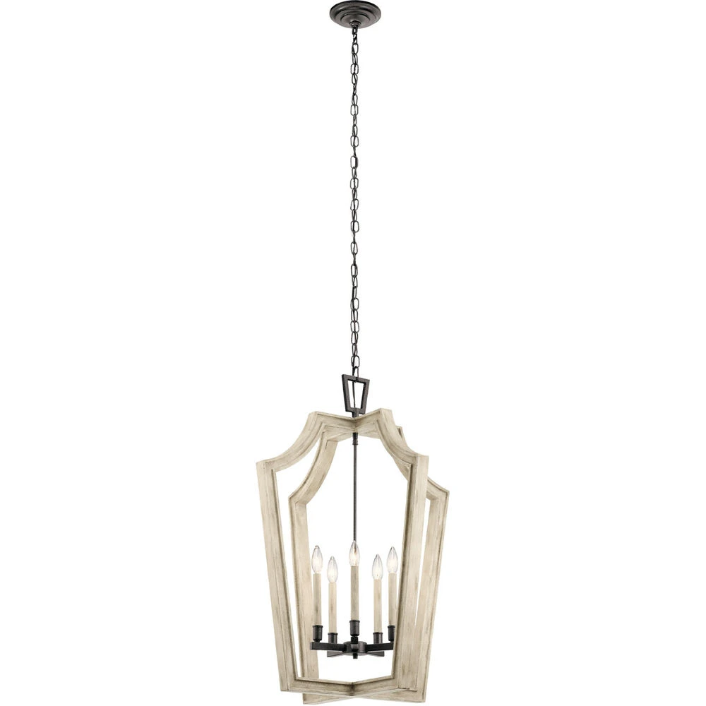 Botanica 5 Light 24 Inch Anvil Iron Chandelier 1 Tier Medium Ceiling Light, 1 Tier Medium 1 Botanica 5 Light 24 Inch Anvil Iron Chandelier 1 Tier Medium Ceiling Light, 1 Tier Medium