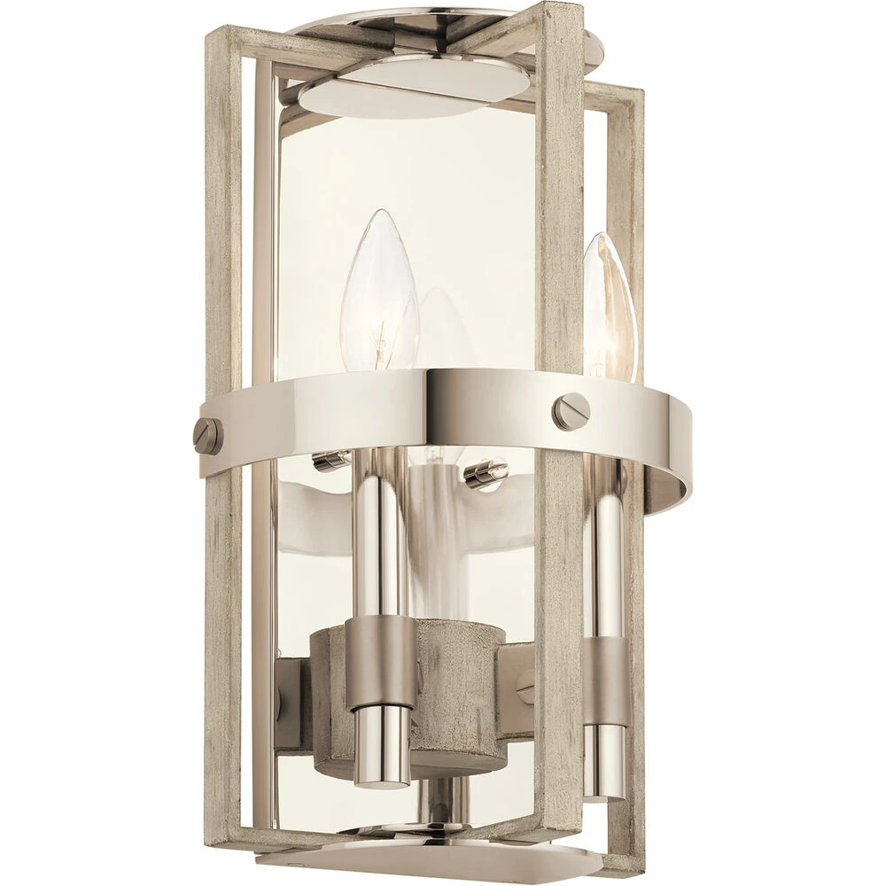 Peyton 2 Light 8 Inch White Washed Wood Wall Sconce Wall Light 1 Peyton 2 Light 8 Inch White Washed Wood Wall Sconce Wall Light