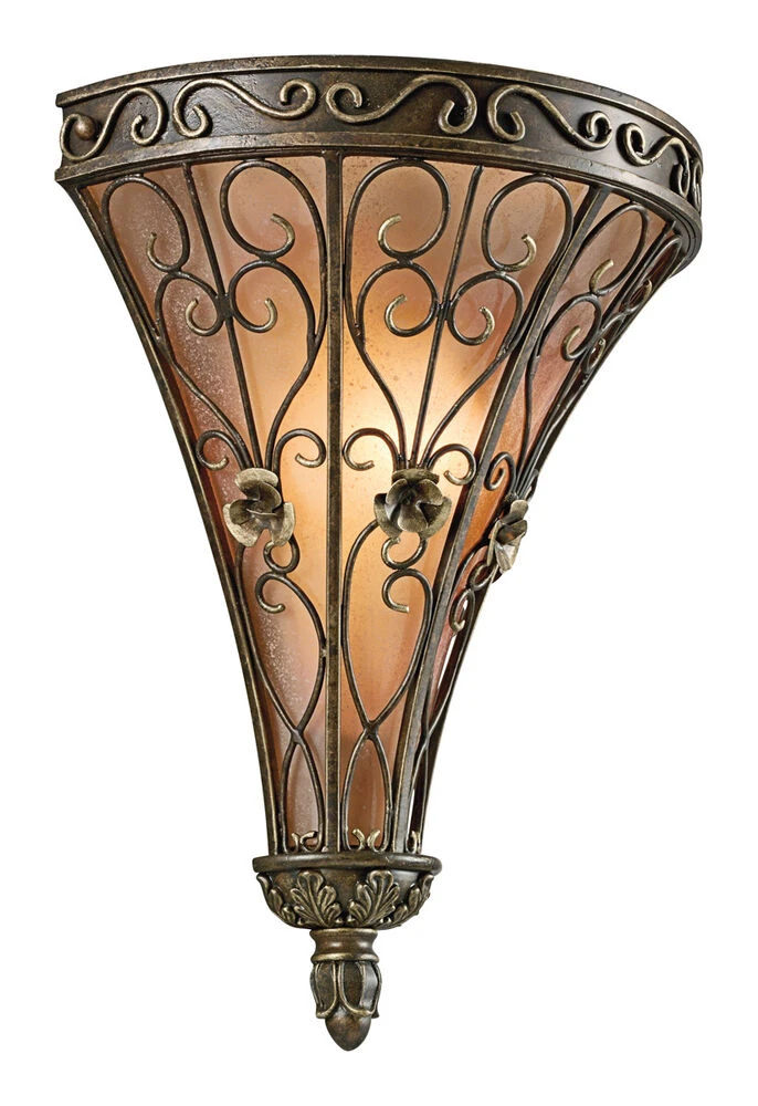 Marchesa 1 Light 13 Inch Terrene Bronze Wall Sconce Wall Light 2 Marchesa 1 Light 13 Inch Terrene Bronze Wall Sconce Wall Light - Image 2