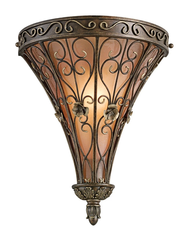 Marchesa 1 Light 13 Inch Terrene Bronze Wall Sconce Wall Light 3 Marchesa 1 Light 13 Inch Terrene Bronze Wall Sconce Wall Light - Image 3