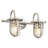 Caparros 2 Light 18 Inch Brushed Nickel Wall Mt Bath 2 Arm Wall Light