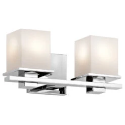 Tully 2 Light 15.00 Inch Bathroom Vanity Light