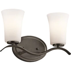 Armida 2 Light 14.00 Inch Bathroom Vanity Light