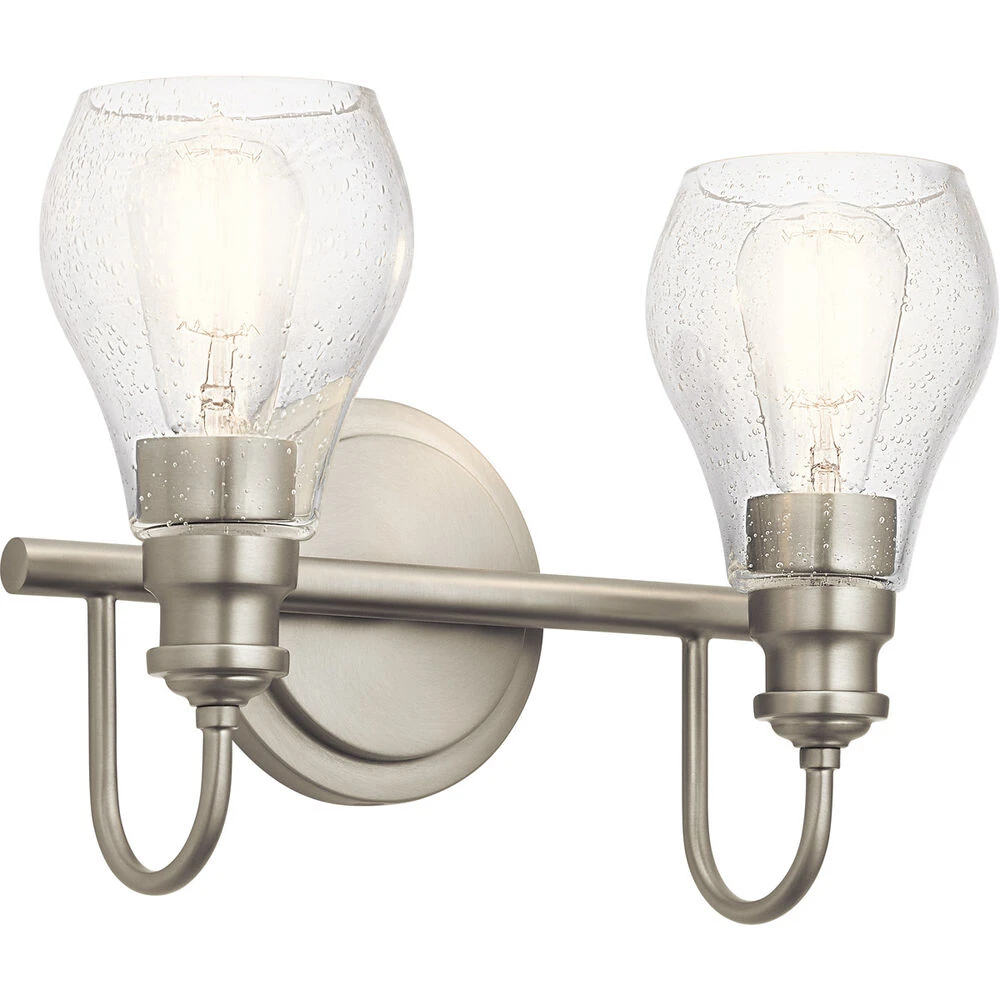 Greenbrier 2 Light 14.25 Inch Bathroom Vanity Light 1 Greenbrier 2 Light 14.25 Inch Bathroom Vanity Light