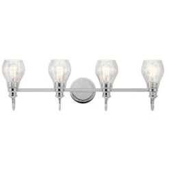 Greenbrier 4 Light 33.25 Inch Bathroom Vanity Light